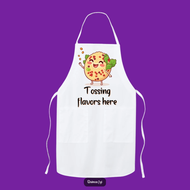 Funny Quinoa Salad Apron: Toss and Cook with Fun, Hilarious Gift