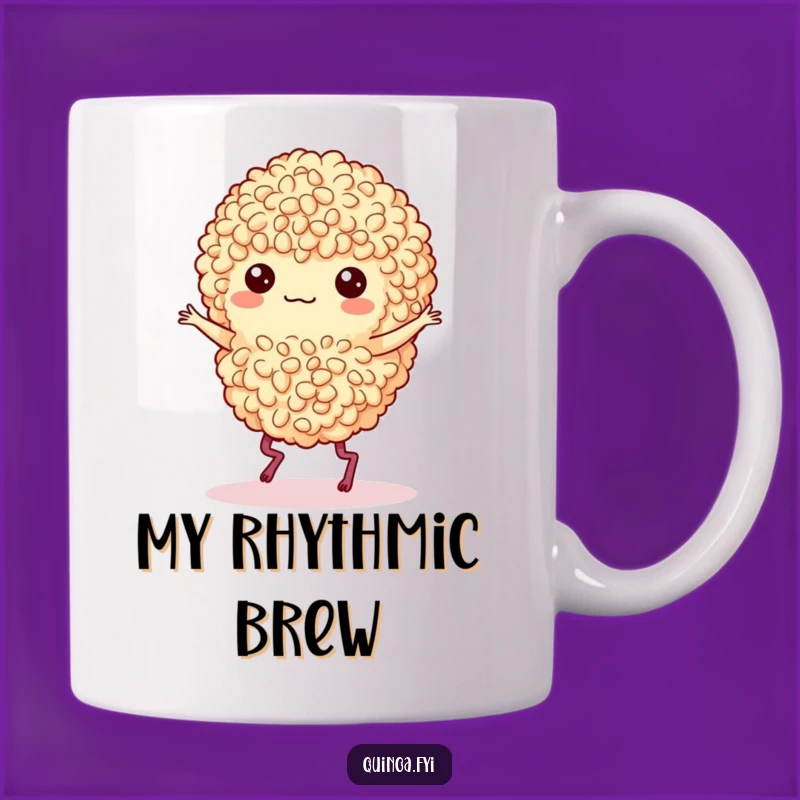 Funny Dancing Quinoa Jig Mug: Get Your Groove On with This Hilarious Treat!