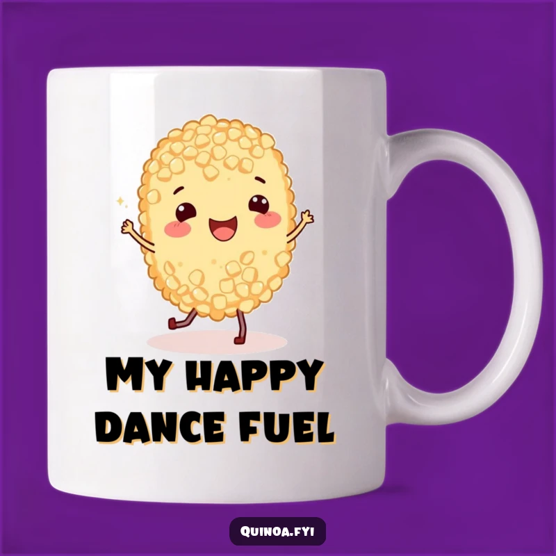 Funny Quinoa Jig Mug: Joyful Grain Makes a Perfect Funny Gift