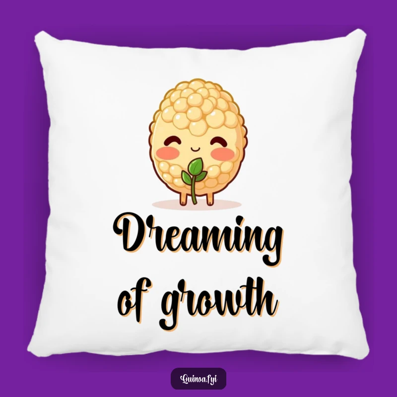 Funny Blushing Quinoa Pillow: Add Comfort and Sweetness with This Hilarious Accent