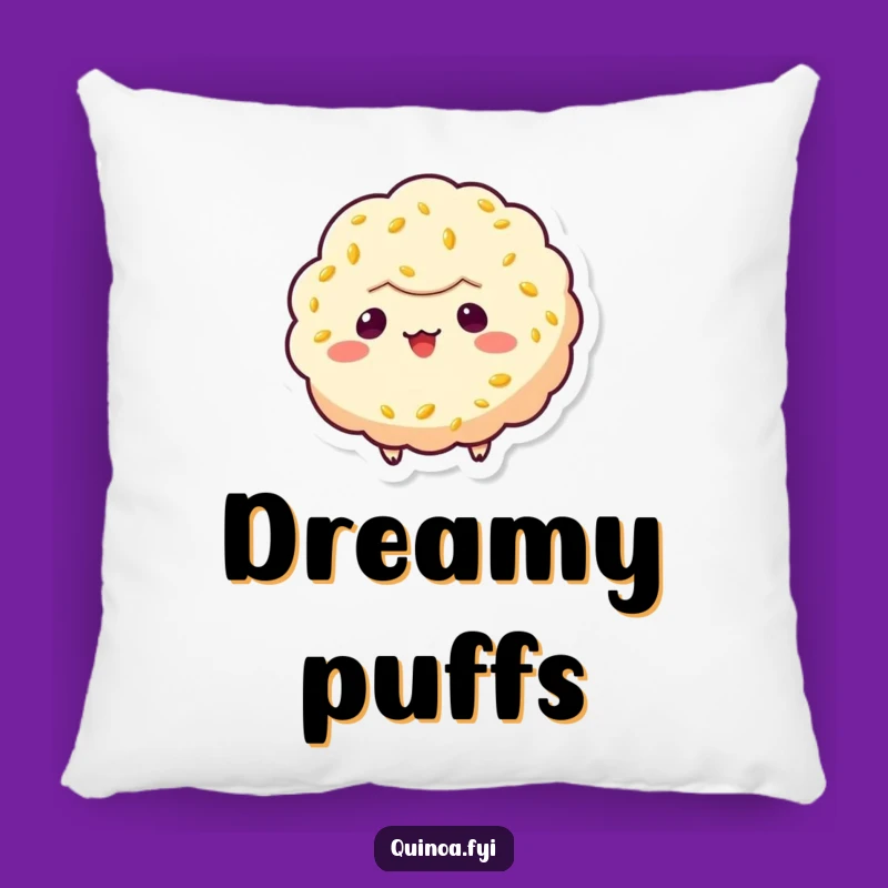 Funny Quinoa Puff Pillow - Snuggle Up with This Mischievous Funny Gift
