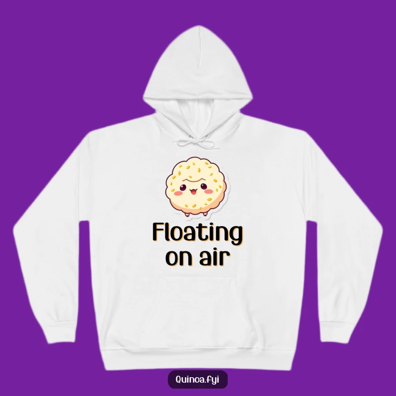 Funny Quinoa Puff Hoodie - Cozy Up with This Mischievous Funny Gift