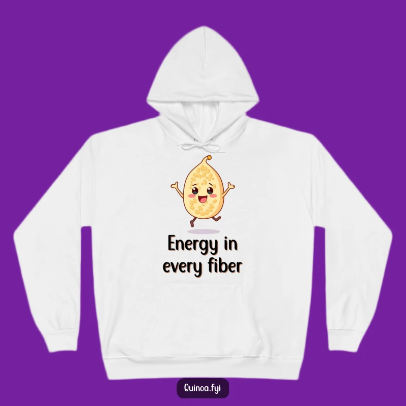 Funny Quinoa Seed Hoodie - Cozy Up with This Energetic Funny Gift