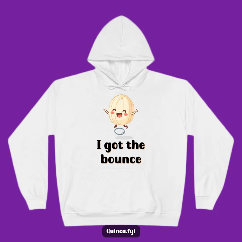 Funny Rice Grain Spring Hoodie - Cozy & Hilarious Joyful Apparel
