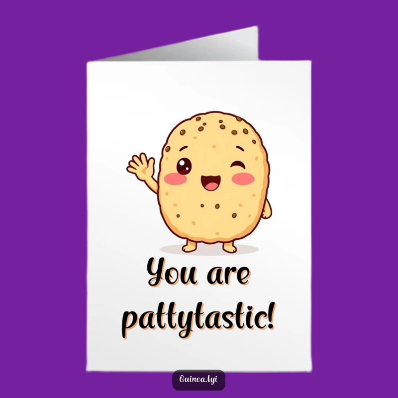 Free Printable Quinoa Congratulations Card: Funny Downloadable Gift for Patty Pals