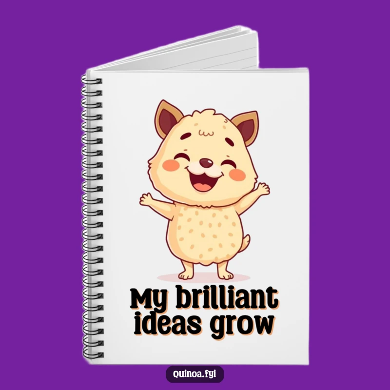 Funny Quinoa Dance Notebook: Grain Blend Journal for Notes, Perfect Funny Gift