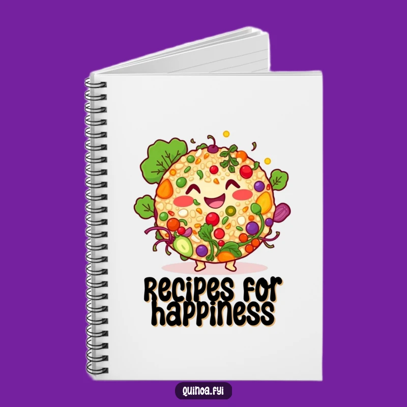 Funny Quinoa Salad Notebook - Jot Down Delicious Ideas with This Funny Gift