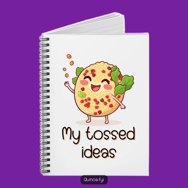 Funny Quinoa Salad Notebook: Jot Down Playful Ideas, Hilarious Gift