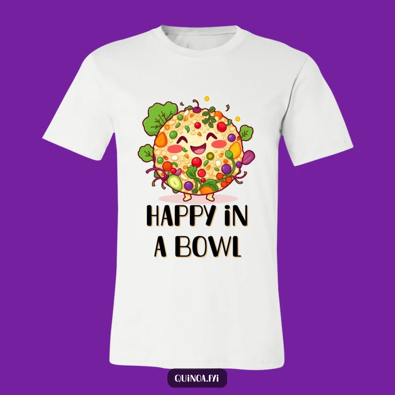 Funny Quinoa Salad T-Shirt - Wear Your Deliciousness with This Funny Gift