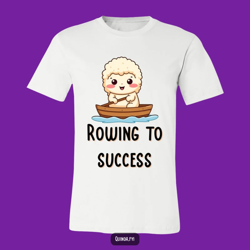 Funny Determined Quinoa T-Shirt: Conquer Your Goals with This Hilarious Tee