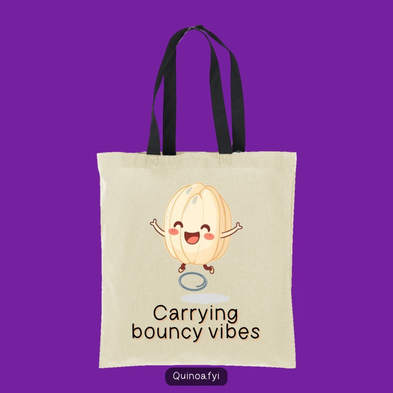 Funny Rice Grain Spring Tote Bag - Carry Joy Hilariously